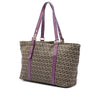 Secondhand Fendi Zucchino Canvas Superstar Tote