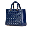 Dior Large Patent Cannage Lady Dior Secondhand