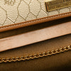 Dior Honeycomb Canvas Chain Shoulder Bag Secondhand