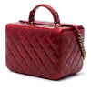 Chanel CC Quilted Glazed Calfskin Vanity Case Secondhand
