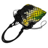 Prada Mesh Leather and Tie Dye Printed Tessuto Bucket Bag Secondhand