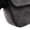 Celine Triomphe Coated Canvas Claude Shoulder Bag Secondhand