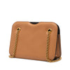 Fendi Calfskin Vitello King Nubuck Pequin Karligraphy Pocket Shoulder Bag Secondhand