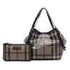 Burberry Small Smoke Check Coated Canvas Canterbury Tote Secondhand