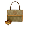 Celine Macadam Coated Canvas Satchel Secondhand