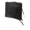 Balenciaga Goatskin Motocross Classic Metallic Edge Clutch Secondhand