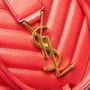 Saint Laurent Small Chevron Calfskin Monogram Cabas Satchel Secondhand