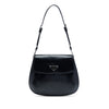 Secondhand Prada Spazzolato Leather Cleo Flap Shoulder Bag