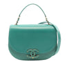 Chanel Medium Shiny Calfskin and Quilted Goatskin Coco Curve Flap Secondhand