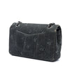 Chanel Medium Classic Printed Denim Double Flap Secondhand