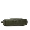 LOEWE Embossed Anagram Leather Wristlet Pouch Secondhand