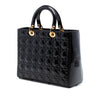 Dior Large Patent Cannage Lady Dior Secondhand