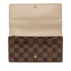 Louis Vuitton Limited Edition Damier Ebene Trunks and Locks Sarah Wallet Secondhand