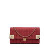 Chanel CC Chocolate Bar Denim Chain Flap Secondhand