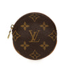 Louis Vuitton Monogram Porte Monnaie Round Coin Pouch Secondhand