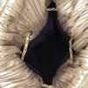 Chanel Medium Metallic Calfskin Coco Pleats Drawstring Backpack Secondhand