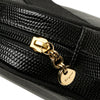 Ferragamo Embossed Lizard Leather Vara Crossbody Secondhand