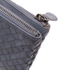Bottega Veneta Nappa Intrecciato Double Zip Clutch Secondhand