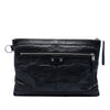 Balenciaga Lambskin Motocross Classic Clip Clutch M Secondhand
