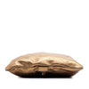 Burberry Metallic Grained Calfskin Drawstring Sling Bag Secondhand