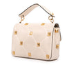 Valentino Large Grained Calfskin Roman Stud Satchel Secondhand