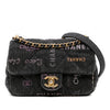 Chanel Mini Rectangular Quilted Denim Mood Flap Secondhand