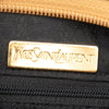 Saint Laurent Leather Trimmed Coated Canvas Clutch Secondhand