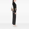 Fendi Chinese Valentines Day Zucca Embroidered Canvas Baguette Satchel Secondhand