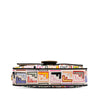 Fendi Chinese Valentines Day Zucca Embroidered Canvas Baguette Satchel Secondhand