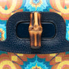 Gucci 100th Anniversary Medium GG Coated Canvas Kaleidoscope 1947 Bamboo Top Handle Bag Secondhand