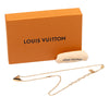 Louis Vuitton Gold Plated Essential V Necklace Secondhand