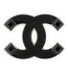 Chanel CC Enamel and Brass Brooch Secondhand