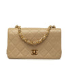 Chanel Mini Rectangular CC Quilted Lambskin Full Single Flap Secondhand
