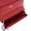 Chanel CC Embossed Lambskin Camellia Wallet On Chain Secondhand