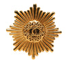 Chanel CC Gold Plated Starburst Brooch Secondhand