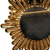 Chanel CC Gold Plated Starburst Brooch Secondhand