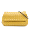 Bottega Veneta Mini Nappa Intrecciato Expandable Chain Flap Crossbody Secondhand