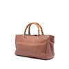 Gucci Medium Calfskin Bamboo Shopper Satchel Secondhand