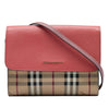 Burberry Haymarket Check Coated Canvas and Calfskin Loxley Crossbody Secondhand