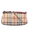 Burberry Haymarket Check Coated Canvas Clara Pochette Secondhand