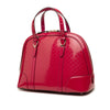 Gucci Small Microguccissima Patent Nice Dome Satchel Secondhand