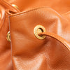 Gucci Leather Bamboo Drawstring Backpack Secondhand