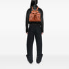 Gucci Leather Bamboo Drawstring Backpack Secondhand
