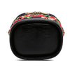 Dolce & Gabbana Floral Embroidered Raffia and Lizard Embossed Calfskin DG Girls Vanity Bag Secondhand