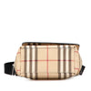 Burberry House Check Canvas Flap Crossbody Secondhand