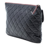 Chanel Medium CC Quilted Lambskin Flap Cosmetic Case Secondhand