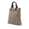Secondhand Gucci GG Canvas Web Vertical Tote