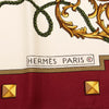 Hermès Les Cles Silk Scarf 90 Secondhand