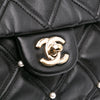 Secondhand Chanel Medium Quilted Lambskin Pearl Studs Flap