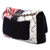 Chanel Jumbo Printed Nylon and Jersey Patchwork Single Flap Secondhand